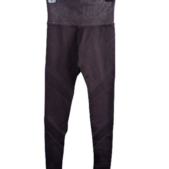 Athleta Burgundy Twilight Tight High Rise Leggings | Size XS - Picture 2 of 9